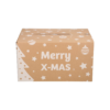 Merry X-Mas Kerst Vouwdoos