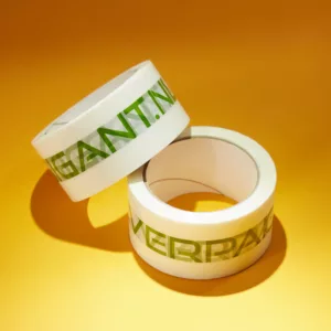 Bedrukte PP Acryl Tape - Low Noise - 50 mm x 66 m (1 kleur)