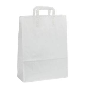 Draagtassen Papier Wit