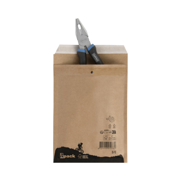 C13 CD Luchtkussen Enveloppen ECO Bruin - 150 x 215