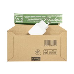 Kartonnen Envelop Bruin - 205 x 97 x 30 mm