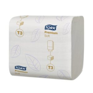 Tork Premium Toilet Paper Folded wit (110 x 190 mm)