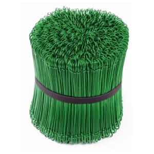Binddraadjes Groen (1 mm x 140 mm) - 1000 stuks