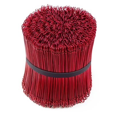 Binddraadjes Rood (1 mm x 200 mm) - 1000 stuks